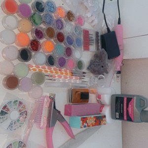 Acrylic Nail Kit & Electric Nail Drill Set